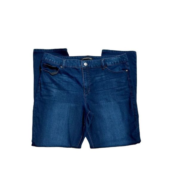 Bandolino Denim - BANDOLINO Women’s Dark Wash Blue Jeans Size 16